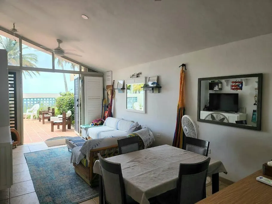 Caribbean Ocean Front Villa. Arroyo Apartment